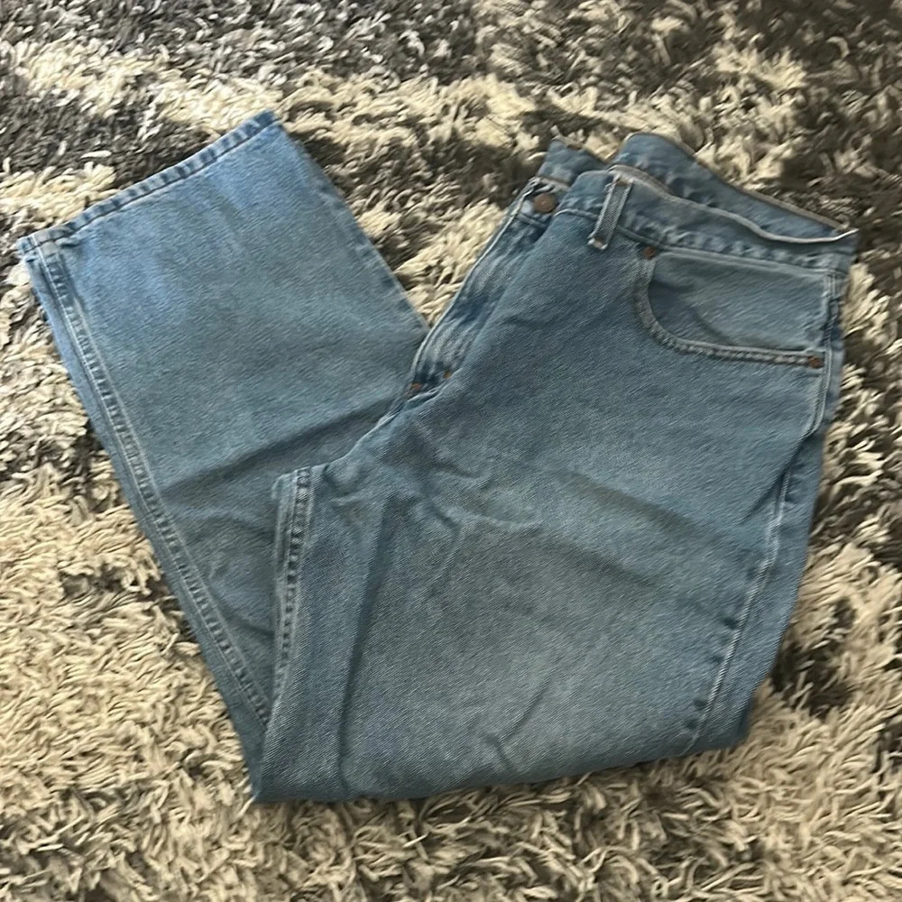 Blue faded Glory relaxed fit jeans